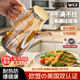 WCZ德國高端油壺廚房玻璃油壺家用食品級油瓶防漏嘴調(diào)料瓶油罐 80%人選【高硅硼耐熱避光】800ml