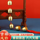 珍如意銅鈴鐺風(fēng)鈴掛件大門黃銅小鈴鐺吊鐘門窗鈴鐺串進(jìn)門開門提醒掛飾 【黃銅實(shí)心】-六順