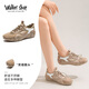 Walker Shop奧卡索休閑鞋女戶外透氣德訓(xùn)運(yùn)動鞋女平底阿甘鞋女V151190淺沙37