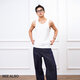 SEE ALSO 運動背心螺紋彈力棉嘻哈男女同款內(nèi)搭健身背心LD3048 白色 S 110-130斤