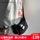 COASX & KAEADCK男包輕奢帆布斜挎包大容量簡約潮流單肩包休閑小背包手機(jī)包胸包 【黑色】通勤腰包運(yùn)動包郵差包 戶外出門商務(wù)輕便便攜騎行隨身包