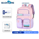 Back care小王子聯(lián)名款小學(xué)生護脊書(shū)包二到六年級女生輕便減負書(shū)包B23-132A