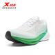 特步（XTEP）一體成型飆分尖子體考跑步鞋男2025新款體測競速學(xué)生跑鞋運動(dòng)鞋女 經(jīng)典白/水鴨青-輕舟已過(guò)【男】 41.5
