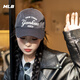 美職棒（MLB）官方 男女帽子新款鴨舌帽學(xué)院風(fēng)休閑運動(dòng)遮陽(yáng)帽大頭圍通勤棒球帽 紐約洋基隊/炭灰色 均碼 F
