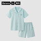 蕉內(nèi)棉棉500E女士睡衣夏季涼感居家服純棉抑菌短袖短褲家居服情侶套裝