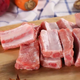 京樂狳新鮮無脊骨豬肋排條豬肋排土豬排農(nóng)家散養(yǎng)土豬排骨 豬肋排4斤