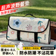 何健弓野餐墊防潮墊戶外加厚便攜露營(yíng)地墊春游野炊草坪防水爬行墊沙灘墊 花落【200x200cm】 可圍坐6-8人，舒適躺4人