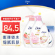 多芬（Dove）清爽滋養(yǎng)沐浴乳套裝櫻花1kg+白桃1kg 送300g+190g