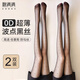 棉滿(mǎn)滿(mǎn)波點(diǎn)絲襪女防勾絲0D裸感光腿性感神器黑絲打底美膚肉色連褲襪