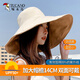 啄木鳥(niǎo)大檐防曬帽子女夏季雙面遮陽(yáng)帽戶(hù)外防紫外線(xiàn)沙灘帽太陽(yáng)帽漁夫帽女