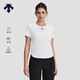 DESCENTE迪桑特WOMEN’S TRAINING系列女士短袖針織衫夏季新品 WT-白色 M (165/84A)