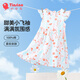 纖絲鳥(niǎo)女童飛袖連衣裙女孩梭子連衣裙中小童甜美裙子