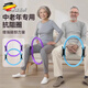 JCZS德國品牌普拉提圈四肢抗阻圈魔力瑜伽環(huán)老年人夾腿阻力圈腿部健身 升級款紫-多功能抗阻圈