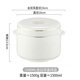 筷創(chuàng)矮胖燉盅陶瓷隔水燉盅蒸蛋燉罐帶蓋雙蓋湯盅家用燕窩大小內(nèi)膽蒸盅 金邊燉盅1500ml 【有勺】