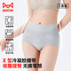 貓人【桑蠶絲底襠】女士?jì)妊澟?0A抗菌收腹提臀無(wú)痕高腰短褲3條裝