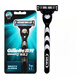 吉列（Gillette）吉列鋒速3手動(dòng)剃須刀刮胡刀吉利鋒速3刀片三層刀片刀頭 【吉列鋒速3】1刀架1刀頭