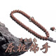 儒悠然原生態(tài)矮樁南瓜佛手五爪金龍小金剛菩提籽單圈手持三日紅爆肉原籽 原樁佛手7mm手持（約32+4顆）