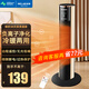 美菱（MeiLing） 暖風(fēng)機(jī)家用取暖器辦公室電暖氣電暖器宿舍暖風(fēng)扇節(jié)能電暖爐 升級(jí)金色遙控款【冷暖兩用+快速升溫+負(fù)離子凈化】