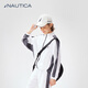 NAUTICA童裝【2025夏季】 男童女童防曬服兒童運動外套訓練服套裝 白色-短褲 170