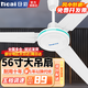 日彩（ricai）吊扇電風(fēng)扇家用客廳1.4米56吋吊頂式電扇工業(yè)扇大風(fēng)力吸頂電風(fēng)扇 56寸大吊扇（五檔調速）