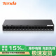 Tenda騰達TEG1016M 16口千兆交換機 企業(yè)級交換器 工程監控網(wǎng)絡(luò )分線(xiàn)器 分流器 金屬機身 鐵殼桌面款16口全千兆端口 整件10臺