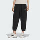 阿迪達斯 （adidas）女時(shí)尚潮流運動(dòng)休閑針織長(cháng)褲 JL6290 黑色  S 