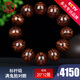 今古樓20mm海黃標(biāo)桿級對眼鬼臉紋男款手串海南黃花梨老料佛珠文玩手鏈 JHM2533