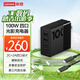 ThinkPad光影系列2C+2A 氮化鎵多口充電器 100W -黑色