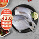 富海錦 渤海銀鯧魚(yú) 450g 3條 平魚(yú) 火鍋燒烤食材 烤魚(yú)海鮮水產(chǎn)魚(yú)類