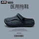 JCZS德國品牌醫(yī)用手術(shù)室拖鞋男防滑不臭腳洞洞鞋防臭醫(yī)生涼拖男士2025 黑色【EVA材質(zhì) 輕軟舒適】 42-43 【建議日常運動鞋碼42-43碼】
