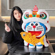 嗨彩拼巨大招財哆啦A夢(mèng)財神爺積木小顆粒拼裝玩具擺件圣誕兒童節禮物 金鯉醒獅哆啦【59cm高】