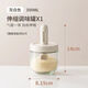 安俊晟新款玻璃調(diào)料罐伸縮勺密封調(diào)味一體防潮廚房調(diào)料瓶家用味精鹽罐組 新款調(diào)料罐*1只