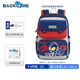 Back care小學(xué)生書包護(hù)脊減負(fù)輕便雙肩背包3-6年級(jí)男生卡通包包/B22-156A