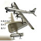 匯納模型二戰 1144 哈利法克斯轟炸機合金模型 合金戰斗機模型 b29+小男孩核彈