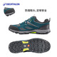迪卡儂（DECATHLON）徒步鞋戶外登山鞋防水防滑運動鞋透氣徒步鞋子ODS MH100低幫 男款-墨綠色 42