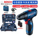 博世（BOSCH）鋰電充電式電鉆GSR 120-Li手電鉆螺絲刀起子機(jī)電動(dòng)工具 【進(jìn)口雙電】+博世工具箱108件套