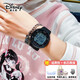 迪士尼（Disney）運(yùn)動(dòng)電子手表女學(xué)生初高中生2025新款防水兒童女孩高顏值生日禮物 深黑色