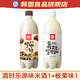 酒時(shí)樂米酒韓國(guó)進(jìn)口瑪格麗馬格利酒瑪克麗延邊米露韓式糯米酒板栗 純米味1瓶+板栗味1瓶