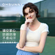 OhSunny防曬手套空掌防曬袖套冰袖男手套女 SLM3M171D 云貝粉 M 
