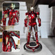 聚陽(yáng)惠漫威鋼鐵俠大擺件MK7全身1比1模型大型落地雕塑客廳裝飾酒店mk50 MK7亮光漆（圓底座）總高2.15米