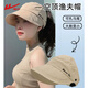 回力防曬帽子女夏季薄款大帽檐速干遮陽(yáng)帽女款空頂鴨舌漁夫帽2025新款