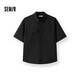 森馬（Semir）短袖襯衫男吸濕速干戶外工裝襯衣2025夏季上衣寬松潮109325104107