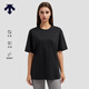 DESCENTE 迪桑特ESSENTIAL系列男女同款短袖針織衫夏季新品 BK-黑色 2XL (185/104A)