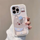 美相隨適用蘋果16promax手機(jī)殼iphone15可愛(ài)卡通女款14個(gè)性創(chuàng)意13防摔全包趣味萌物旋轉(zhuǎn)支架12藍(lán)帽西高地 白邊 藍(lán)帽西高地【光油】+藍(lán)帽旋轉(zhuǎn)貼+趴趴狗支架 iphone 13