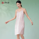 繡娘絲綢真絲睡衣女吊帶睡裙桑蠶絲國風(fēng)印花簡(jiǎn)約睡袍御蘭芬芳節日禮物 單獨吊帶裙 L (165)