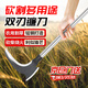 鑄固 割草鐮刀 砍柴割麥子戶外農(nóng)用劈柴砍樹(shù)刀多功能砍割錳鋼雙用工具
