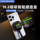 DOCKCASE 多凱斯智能磁吸硬盤(pán)盒2230固態(tài)硬盤(pán)盒M.2NVMe電子尿袋SSD外置硬盤(pán)盒子Magsafe外接擴容iPhone16