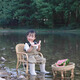 SEKOYA趕海服兒童防水透氣連體玩水下水褲幼兒園寶寶玩沙抓魚小孩涉水褲