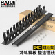 HAILE機柜理線架12檔24口 加厚金屬理線器19英寸1U機架式網(wǎng)絡(luò)機柜成品網(wǎng)線光纖線尾纖理線器梳理器HT-1U 【加厚工程款】24口理線架19英寸