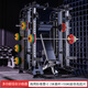 鑫聚力（XINJULI）家用龍門(mén)架綜合訓練器材多功能一體機史密斯機引體向上臥推深蹲架 裸機+凳子+桿+155kg彩色杠鈴片